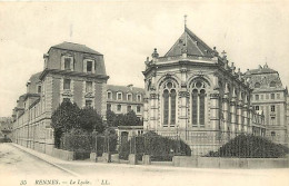 35 - Rennes - Le Lycée - Carte Neuve - CPA - Voir Scans Recto-Verso - Rennes