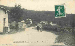 69 - Les Echarmeaux - Route De Beaujeu - Animée - CPA - Voir Scans Recto-Verso - Other & Unclassified