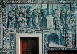Art - Art Religieux - Portugal - Evora - Eglise De La Misericorde - Panneau De Carreau De Faience - CPM - Voir Scans Rec - Pinturas, Vidrieras Y Estatuas