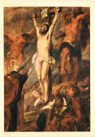 Art - Peinture Religieuse - Pierre Paul Rubens - Le Christ Entre Les Deux Larrons - CPM - Voir Scans Recto-Verso - Tableaux, Vitraux Et Statues