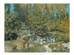 Art - Peinture - Alfred Sisley - Les Lavandières - CPM - Voir Scans Recto-Verso - Malerei & Gemälde