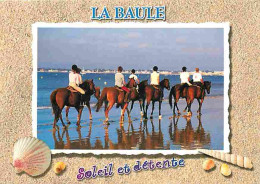 Animaux - Chevaux - La Baule - Promenade Equestre Sur La Plage - Voir Scans Recto Verso  - Cavalli