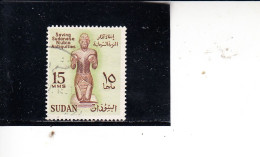 SUDAN  1961 - Yvert   134° - Nubia - Soudan (1954-...)