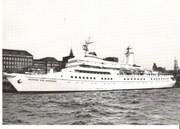 Seebäderschiff WAPPEN VON HAMBURG (s/w) - Dampfer