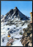 Il Monte Cervino E La Sua Funivia - Non Viaggiata 1963 - Rif. Fx017 - Autres & Non Classés