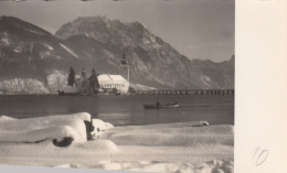 Gmunden Am Traunsee, Salzkammergut. Winterbild Mit Blick Auf Schloss Ort, 1952 - Gmunden