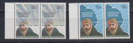 AAT 1982 Sir Douglas Mawson 2v (pair) ** Mnh (59911) - Unused Stamps