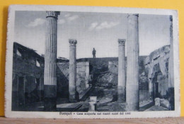 (POM2) POMPEI - CASA SCOPERTA NEI NUOVI SCAVI DEL 1892 - VIAGGIATA IN BUSTA 1938 - Pompei