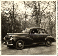 Photographie Photo Vintage Snapshot Amateur Automobile Voiture Auto Peugeot - Automobile