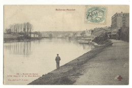 Delcampe - 92/ CPA A - Bellevue Meudon - Bords De Seine - L'Ile Seguin Et Le Bas Meudon - Meudon