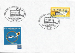 GERMANY. POSTMARK. ESSEN. 2002. ATM - Cartes Postales - Oblitérées