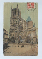 CPA - 77 - Meaux - La Cathédrale - Colorisée - Circulée En 1908 - Meaux