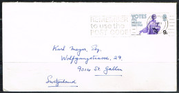 POL-L49 - GRANDE-BRETAGNE N° 511 Sur Lettre Cinquantenaire Du Vote Des Femmes 1968 - Briefe U. Dokumente