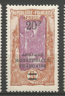 CONGO N° 105 NEUF* TRACE DE CHARNIERE  / Hinge / MH - Unused Stamps