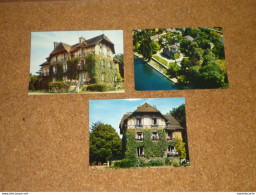 Tiroir1 - 3 Cartes Postale  Poissy  Le Relais International De La Jeunesse - Poissy