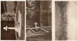 Nurse Cavells Grave Old RPC From Norfolk Publisher & 2 More Postcard S - Rotes Kreuz