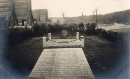 Civillians Killed By WW1 German Army Antique Grave Postcard - Croix-Rouge