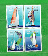 S.Marino ° 2001 - REGATA VELICA.  Unif. 1777 à 1780 - Used Stamps