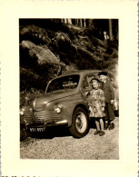 Photographie Photo Vintage Snapshot Amateur Automobile Voiture Auto 4 Chevaux - Auto's