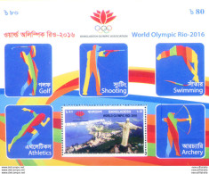 Sport. Olimpiadi Rio De Janeiro 2016. - Bangladesh