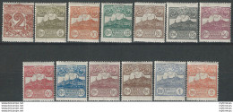 1921-23 San Marino 13v. MNH Sassone N. 69/81 - Andere & Zonder Classificatie
