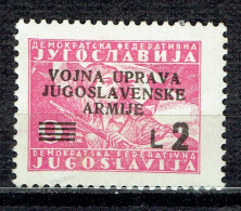 Timbre De Yougoslavie Surchargé - Joegoslavische Bez.: Istrië