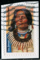 VEREINIGTE STAATEN ETATS UNIS USA 2023 CHIEF STANDING BEAR SA USED ON PAPER SN 5798 - Used Stamps