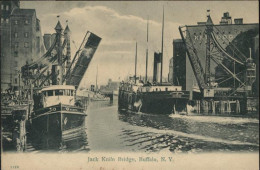 11031986 Buffalo_New_York Jack Knife Bridge Schiff  - Altri & Non Classificati