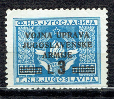 Timbre De Yougoslavie Surchargé - Occ. Yougoslave: Istria