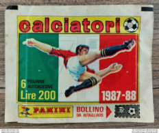 Bh5 Bustina Sigillata Panini Sticker Cards Calciatori Panini 1987-1988 Lire 200 - Other & Unclassified