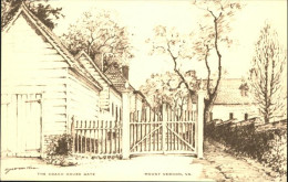 11031930 Mount_Vernon_Virginia Coach House Gate  - Andere & Zonder Classificatie