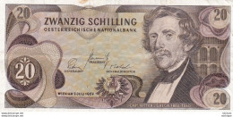 20 Zwanzig Schilling Oesterreichische National Bank - 1967 - H039328T - Oostenrijk