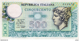 BILLET - ITALIE - 500  Lire  1979 - 500 Liras