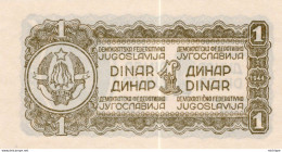 Billet   Yougoslavie 1 Dinar 1944 Neuf - Yougoslavie