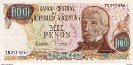 BILLET ARGENTINA NOTE 1000 PESOS (1977) NEUF - Argentinië