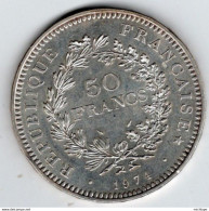 Pièce 50 Francs 1974   En Argent  Superbe - 50 Francs