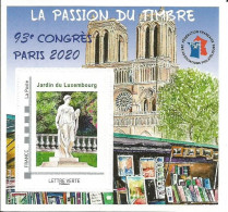 Bloc FFAP N° Y&T 17 _ Paris 2020 93ème Congrès - FFAP