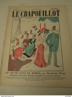 WWI Rare Journal Le Crapouillot (né  dans Les Tranchées ) Format 25 Cm  X 33 Cm  - 16 Octobre  1924   Bon état - Français
