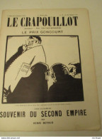 WWI Rare Journal Le Crapouillot (né  dans Les Tranchées ) Format 25 Cm  X 33 Cm  - 1 Er Janvier1923  Bon état - Francese