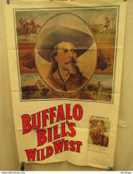 Affiche ,poster  Originale De 1976  Pliée De Buffalo Bills  116 Cm Sur 65 Cm Parfait état - Decotatieve Wapens