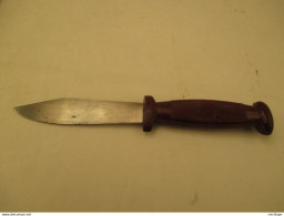 Petit Couteau Ou Poignard  De  Scout  Long. 20 Cm  Lame 10 Cm - Blankwaffen