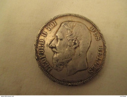 5 Francs  Argent Leopold II 1969 - 5 Frank