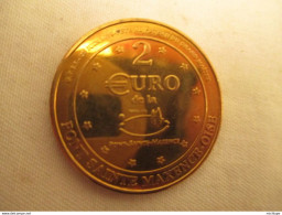 EURO TEMPORAIRE DES VILLES 2 EURO De PONT ST MAXENCE LEVANDRIAC - Errors & Oddities