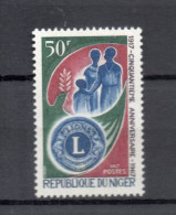 NIGER   N° 197    NEUF SANS CHARNIERE  COTE 1.10€    LIONS INTERNATIONAL - Niger (1960-...)