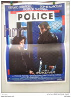 AFFICHE DU FILM  POLICE  DE MAURICE PIALAT  40 CmX 53 - Posters
