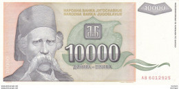 10000  Dinars  Yougoslavie  Ttb+ - Jugoslavia
