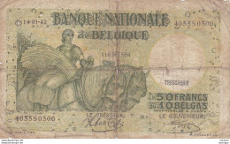 Belgique 50 Francs 1942  Ce Billet A Circulé - Da Identificare