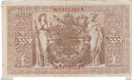 Allemagne 1000  Marks  1910  Ce Billet A Circulé - Da Identificre