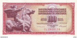 YOUGOSLAVIE - 100 Dinaras 1986 - Etat Neuf - Jugoslavia