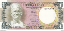 SIERRA LEONE -  1 Leone 1984 - Etat Neuf - Sierra Leone